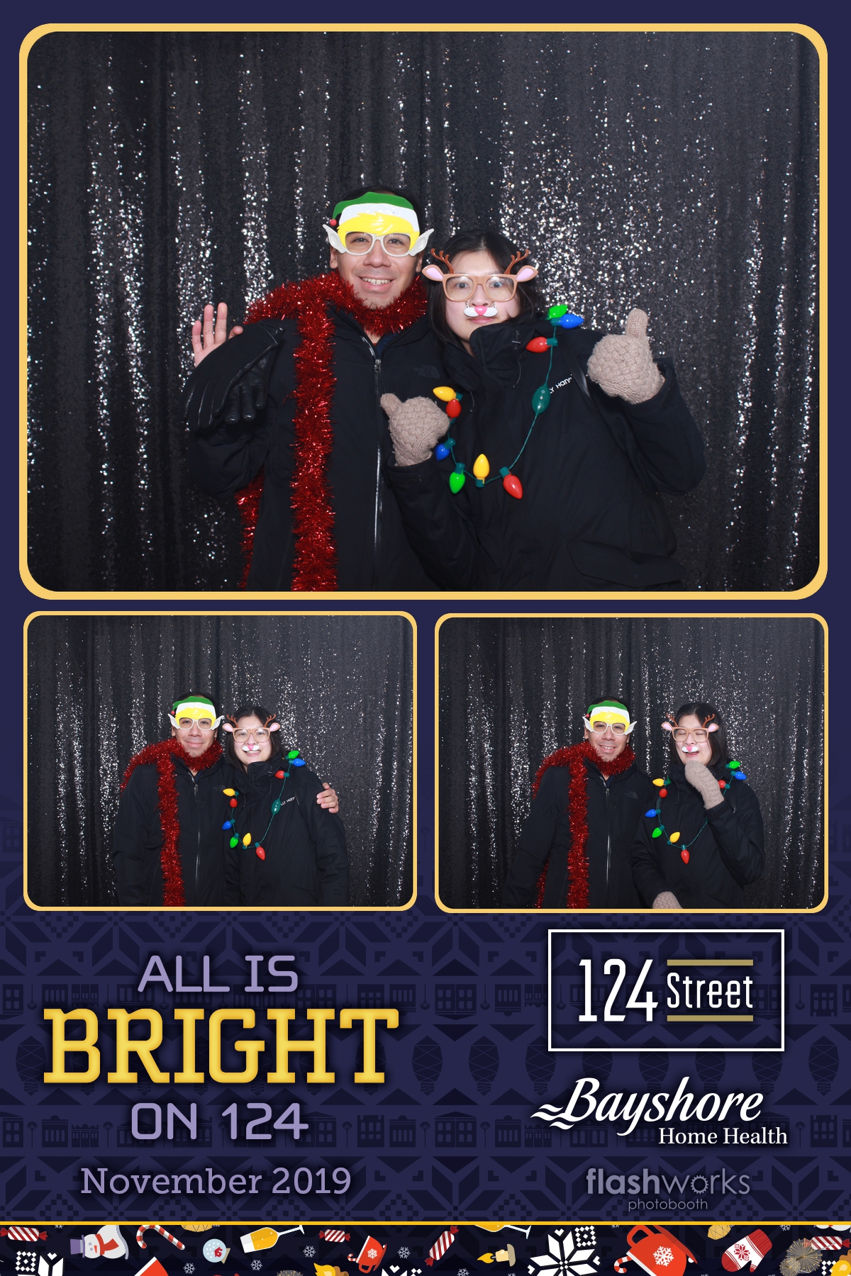 All Is Bright on 124th Street 2019 | View more photos from the event at gallery.flashworksphotobooth.com/u/FlashworksPhotoboothInc/All-Is-Bright-on-124th-Street-2019
